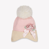 MonnaLisa Baby Girls Hat In Light Pink