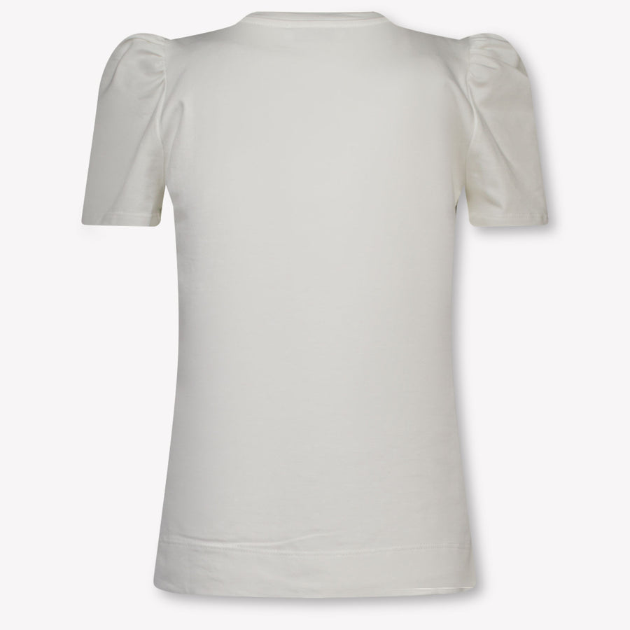 MonnaLisa Kids Girls T-Shirt In OffWhite