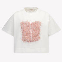 MonnaLisa Kids Girls T-Shirt In Light Pink