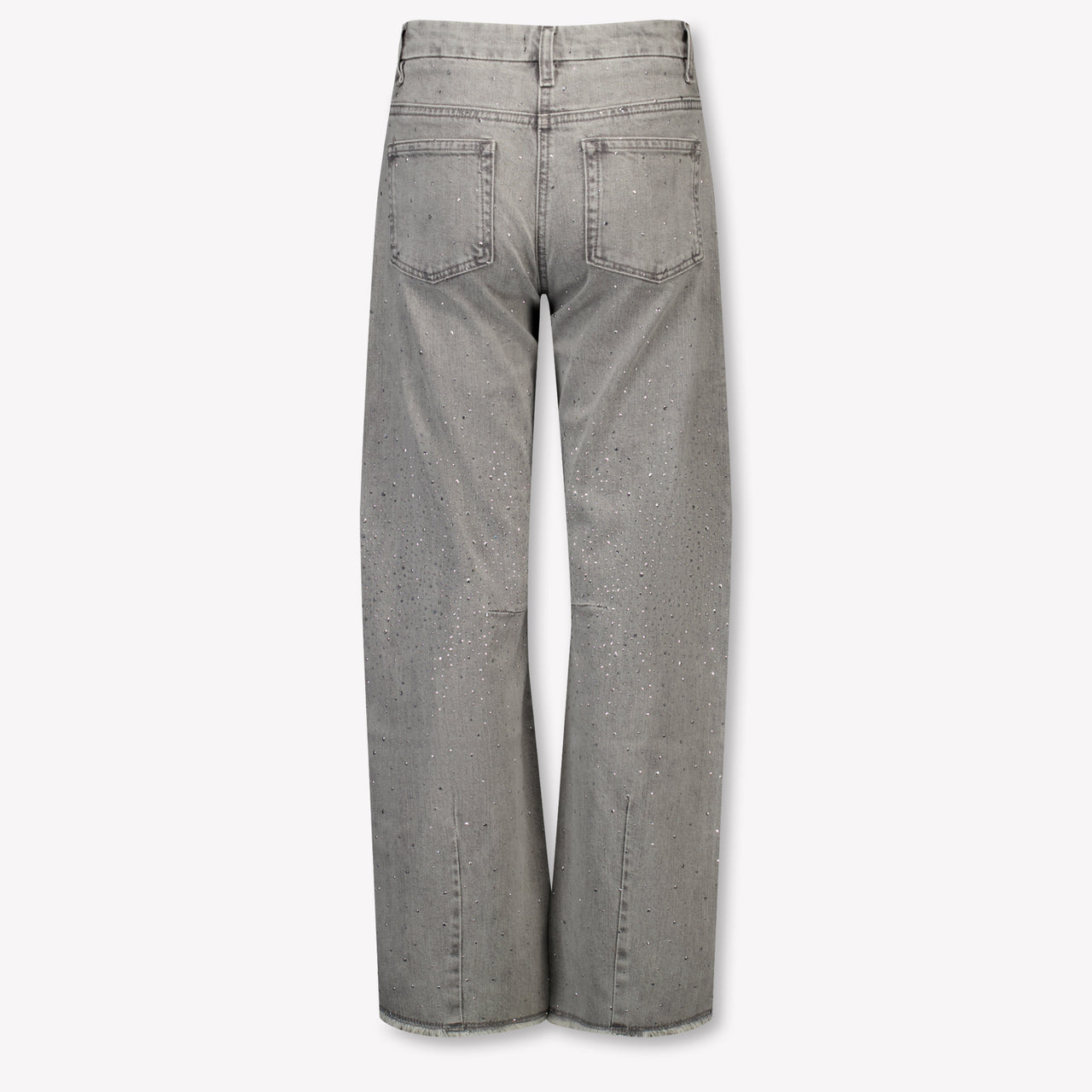 MonnaLisa Kids Girls Jeans In Light Gray