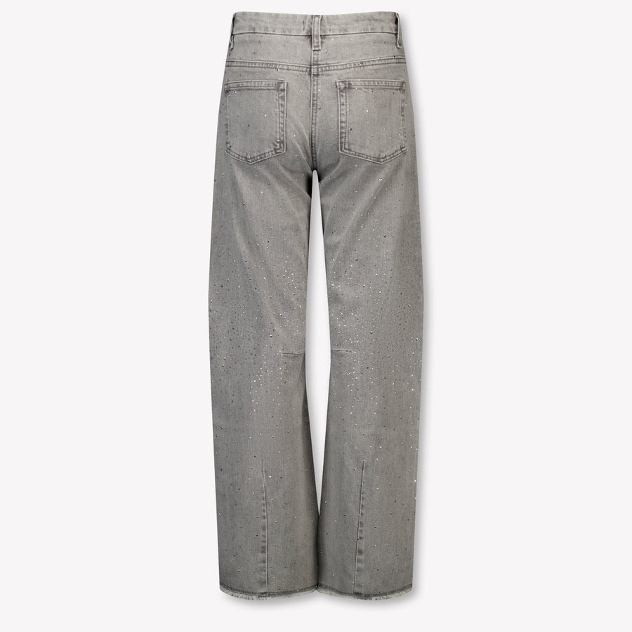 MonnaLisa Kids Girls Jeans In Light Gray