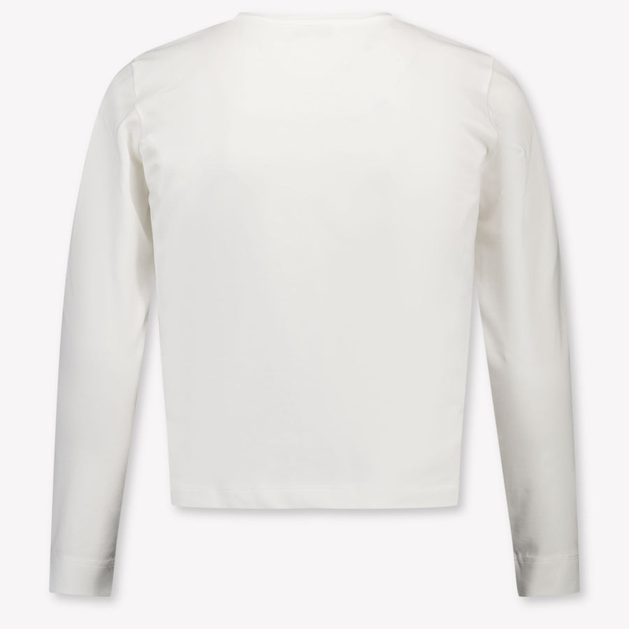 MonnaLisa Kinder Meisjes T-Shirt In Off White