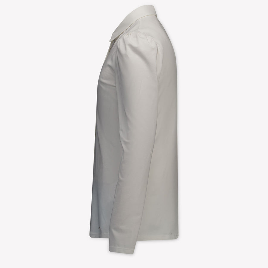 MonnaLisa Kids Girls Blouse In OffWhite