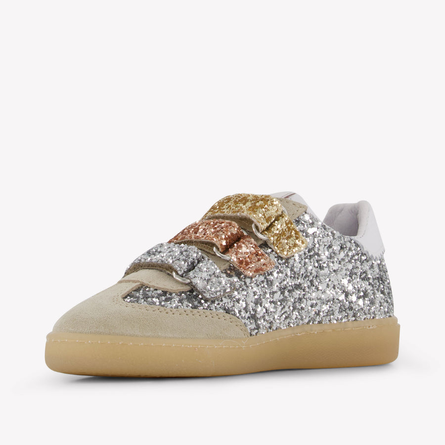 MonnaLisa Girls Sneakers In Silver