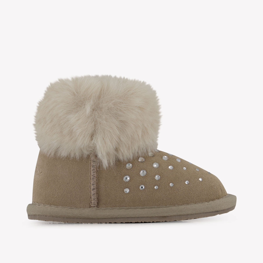 MonnaLisa Girls Boots in Beige