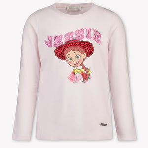MonnaLisa Kids Girls T-Shirt In Light Pink