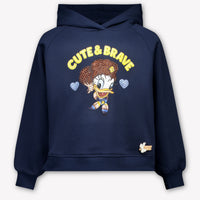 MonnaLisa Kids Girls Sweater In Navy