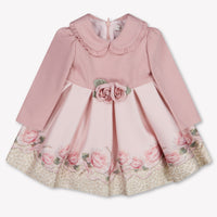 MonnaLisa Baby Girls Dress In Light Pink