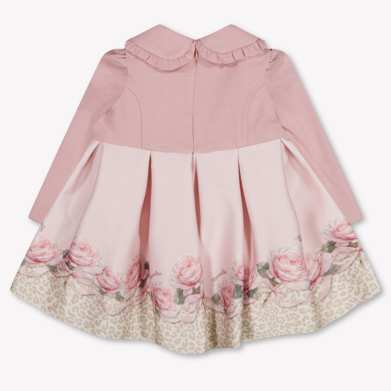MonnaLisa Baby Girls Dress In Light Pink