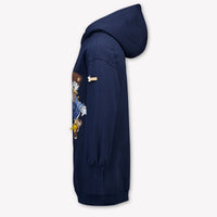 MonnaLisa Girls Dress in Navy