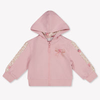 MonnaLisa Baby Girls Cardigan In Light Pink