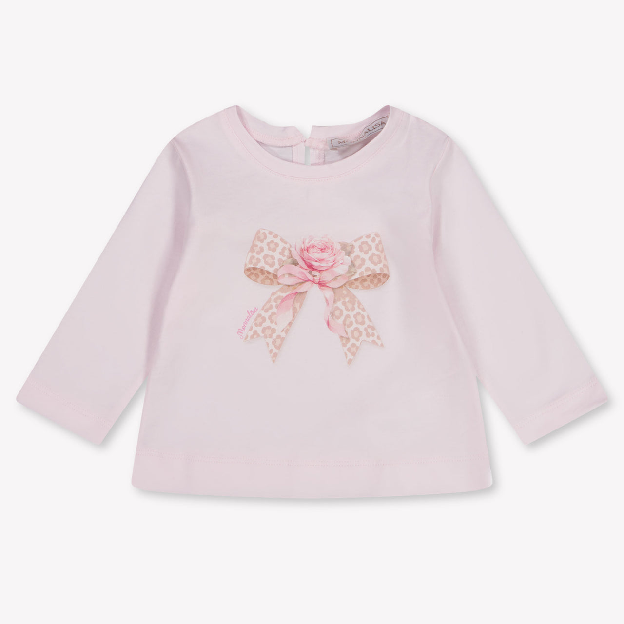 MonnaLisa Baby Girls T-Shirt In Light Pink