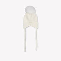 MonnaLisa Baby Girls Hat In OffWhite