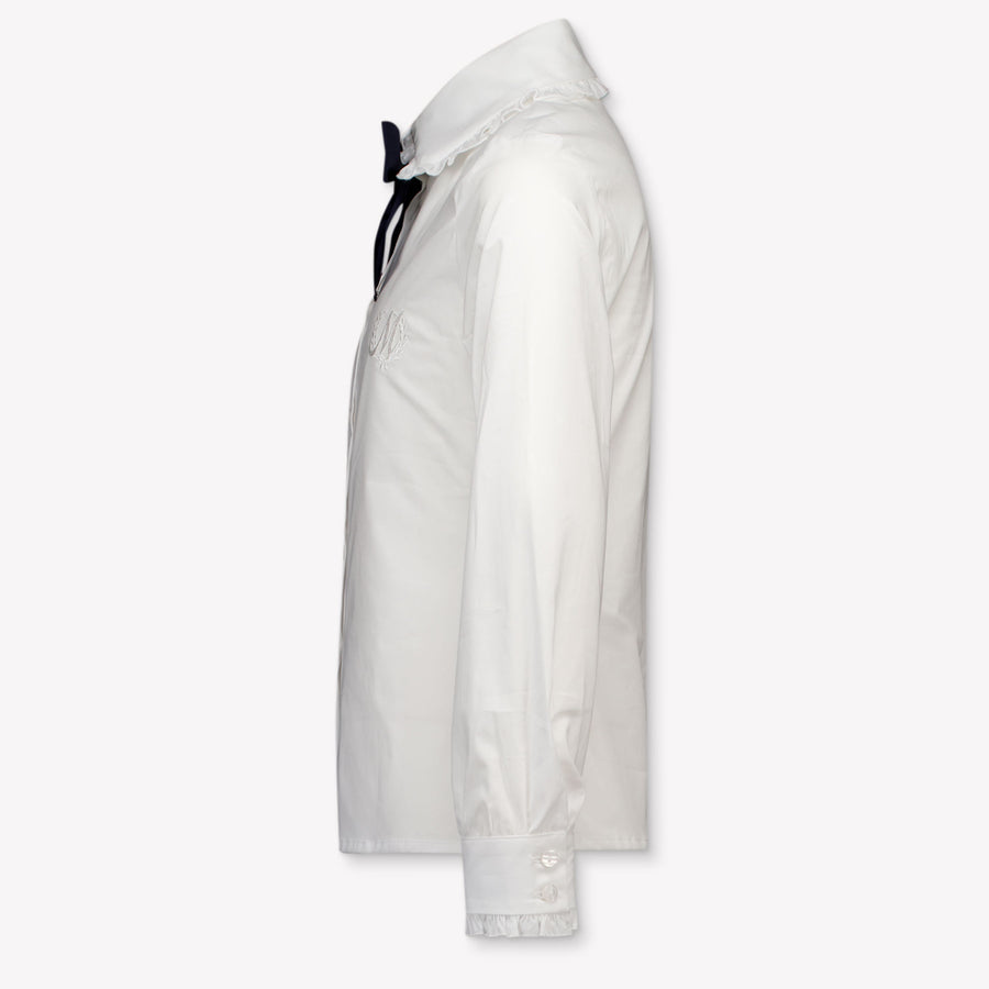 MonnaLisa Kids Girls Blouse In White