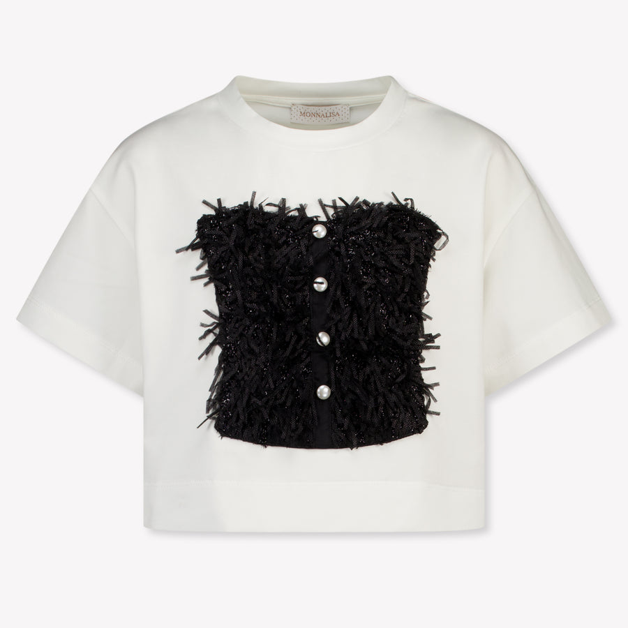 MonnaLisa Kids Girls T-Shirt In Black