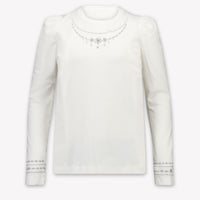 MonnaLisa Kids Girls T-Shirt In OffWhite