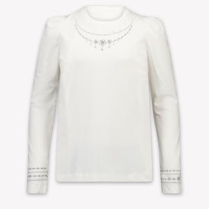 MonnaLisa Kids Girls T-Shirt In OffWhite