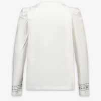 MonnaLisa Kids Girls T-Shirt In OffWhite
