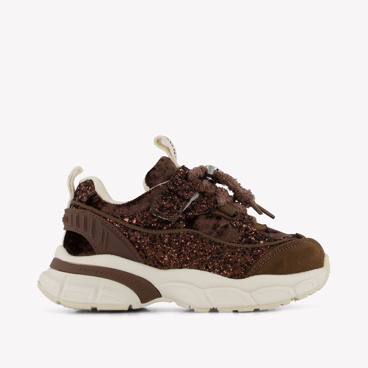 MonnaLisa Meisjes Sneakers In Bruin