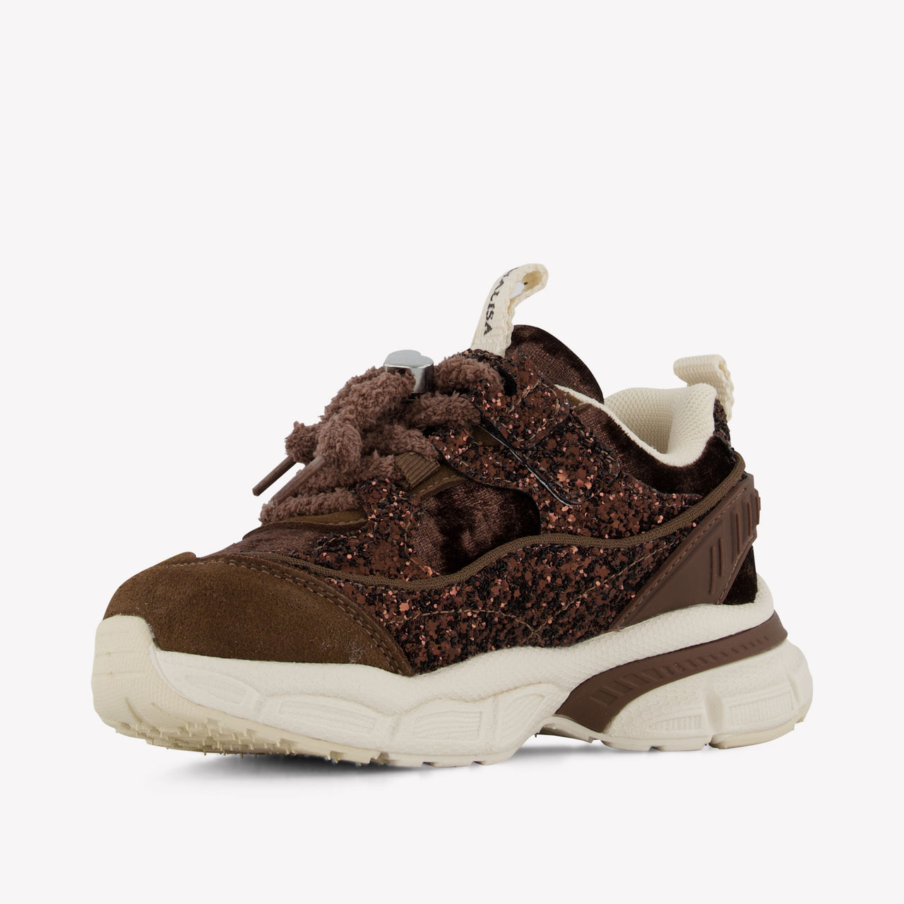 MonnaLisa Meisjes Sneakers In Bruin