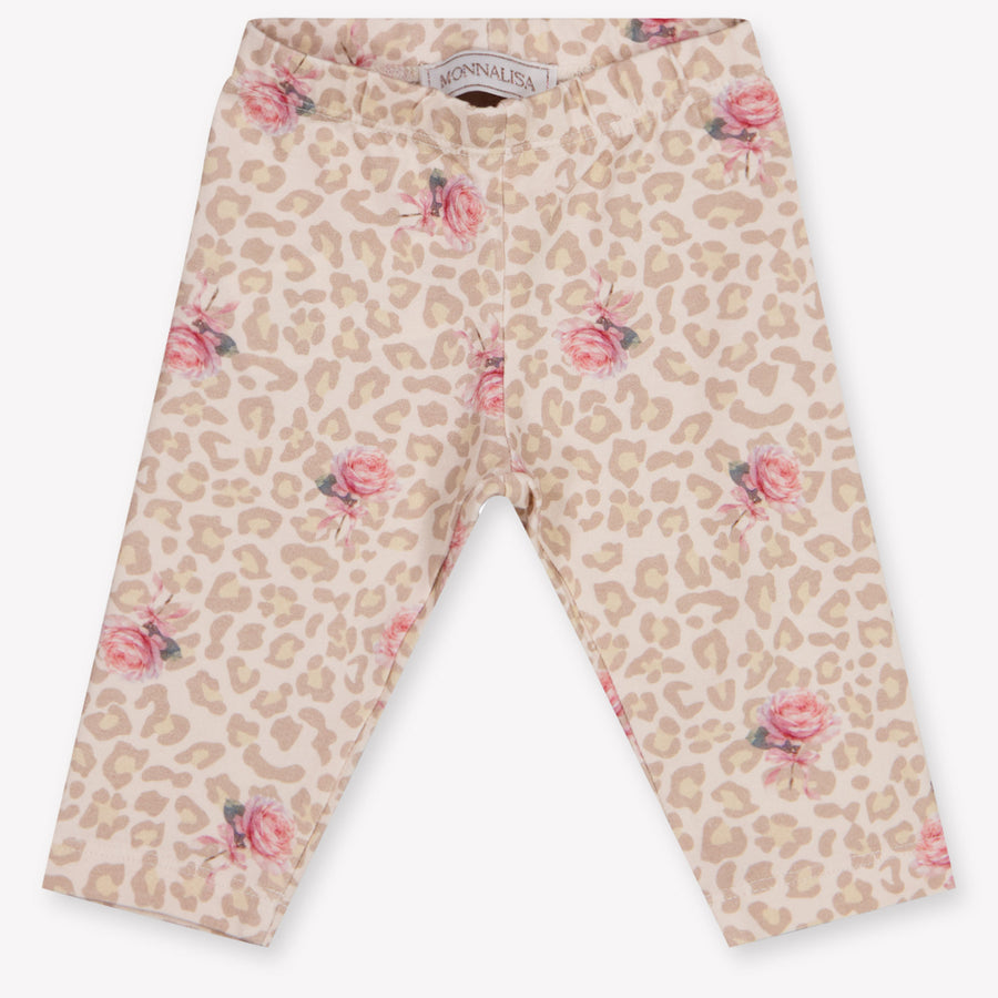 MonnaLisa Baby Girls Legging in Leopard