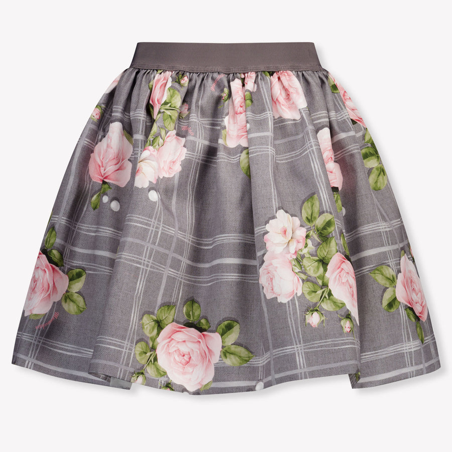 MonnaLisa Kids Girls Skirt In Gray