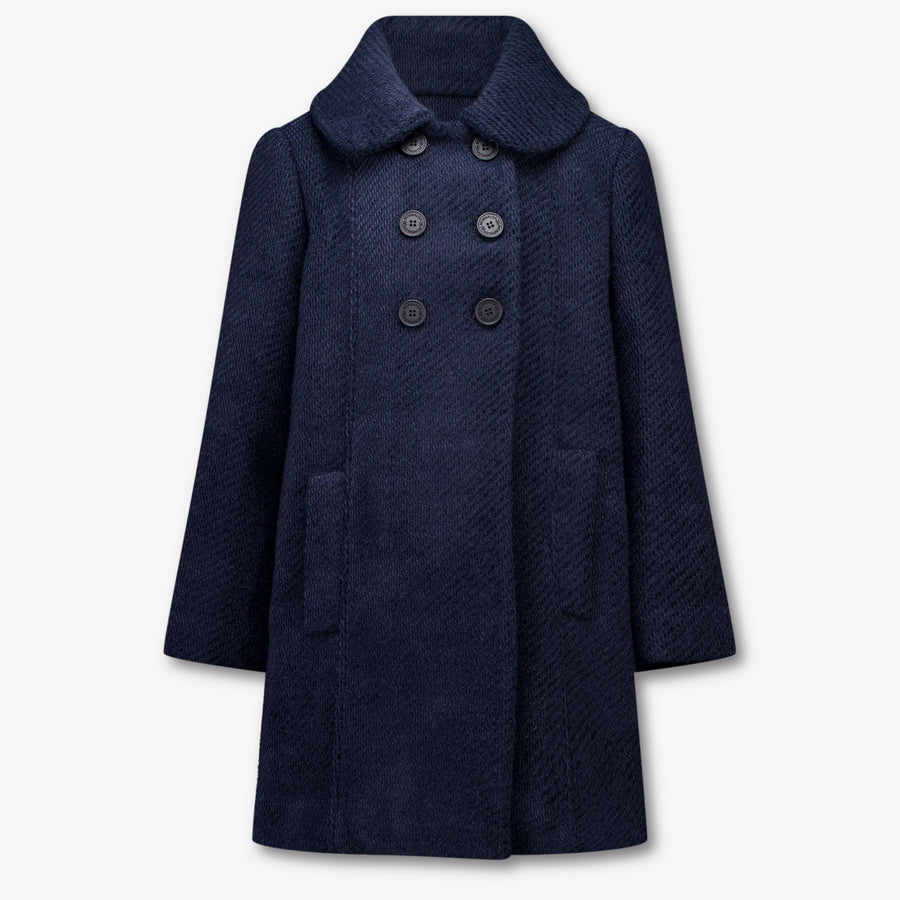 MonnaLisa Girls Winter Jacket in Navy