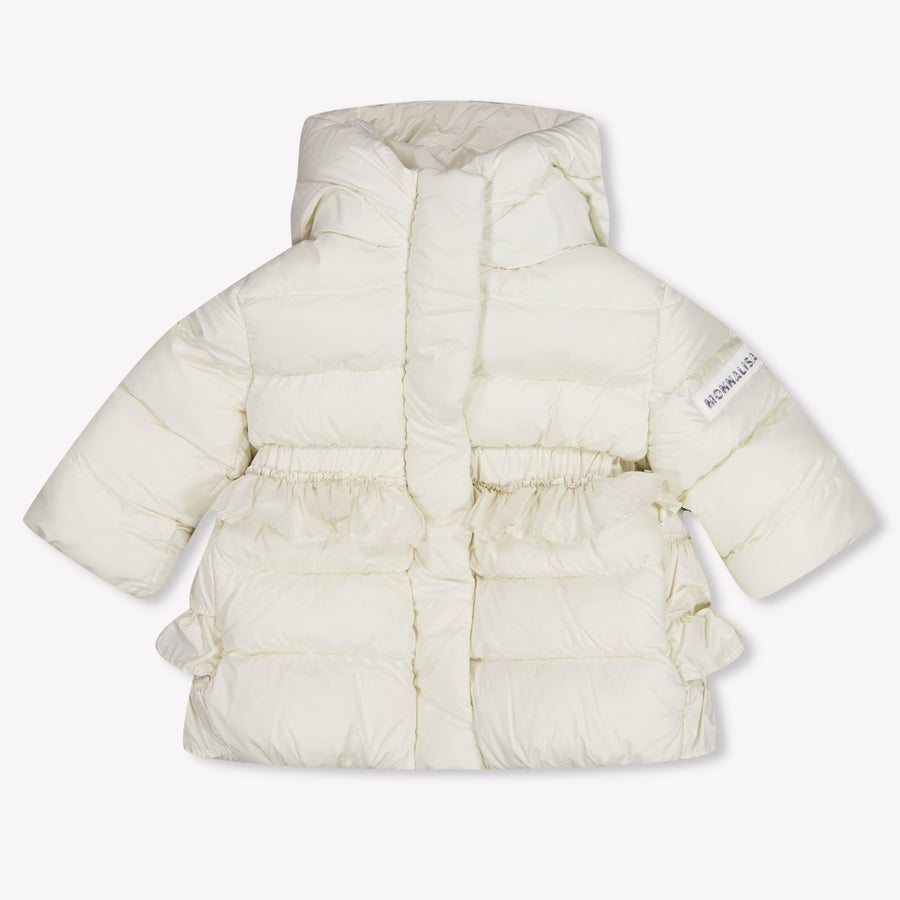 MonnaLisa Baby Girls Jackets In OffWhite
