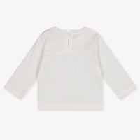 MonnaLisa Baby Girls T-Shirt In OffWhite