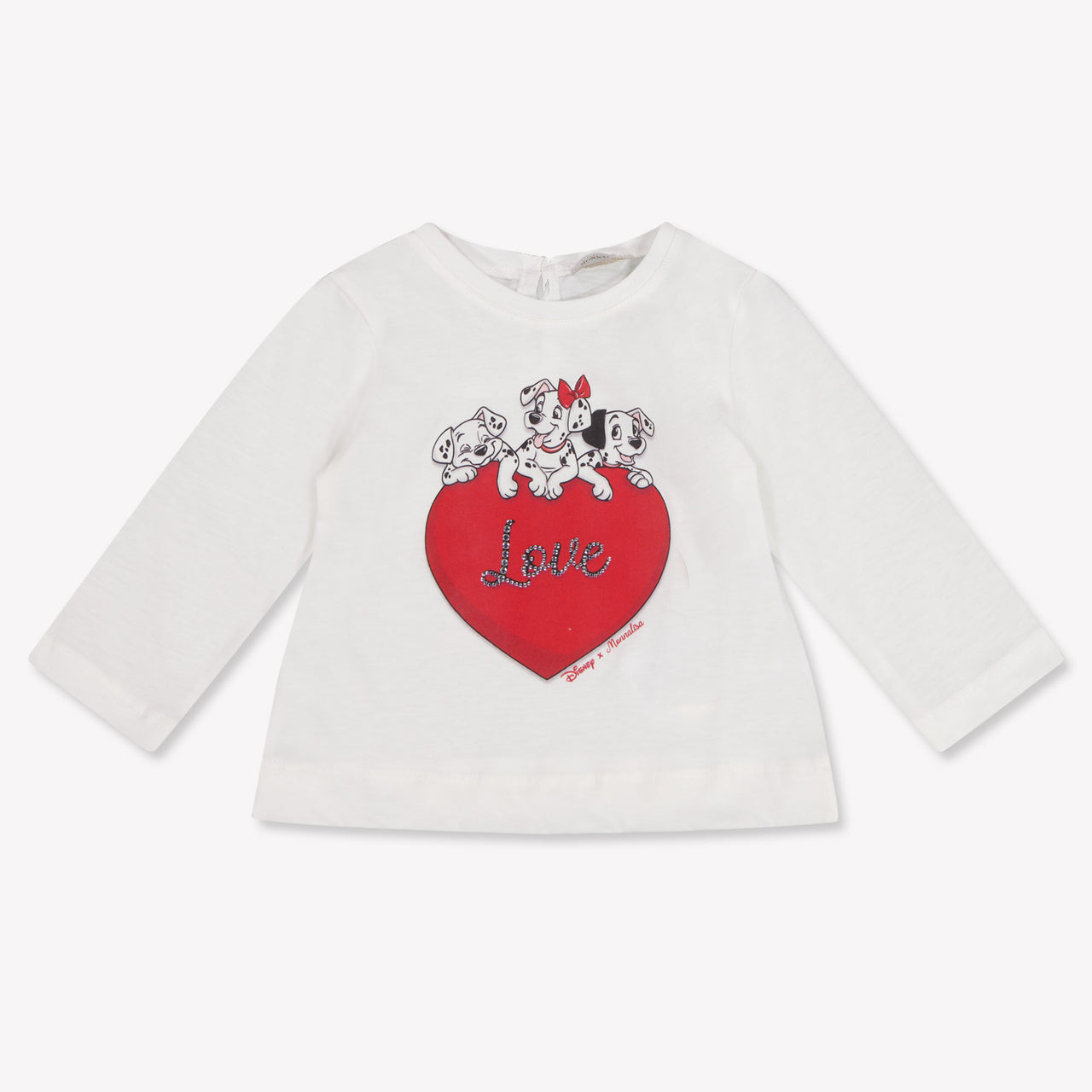 MonnaLisa Baby Girls T-Shirt In OffWhite