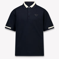 Armani Kinder Jongens Polo In Navy