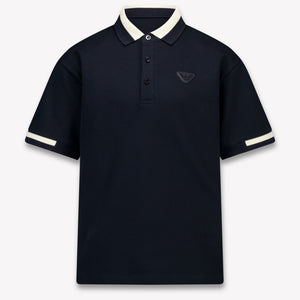 Armani Kinder Jongens Polo In Navy