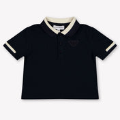 Armani Baby Boys Polo In Navy