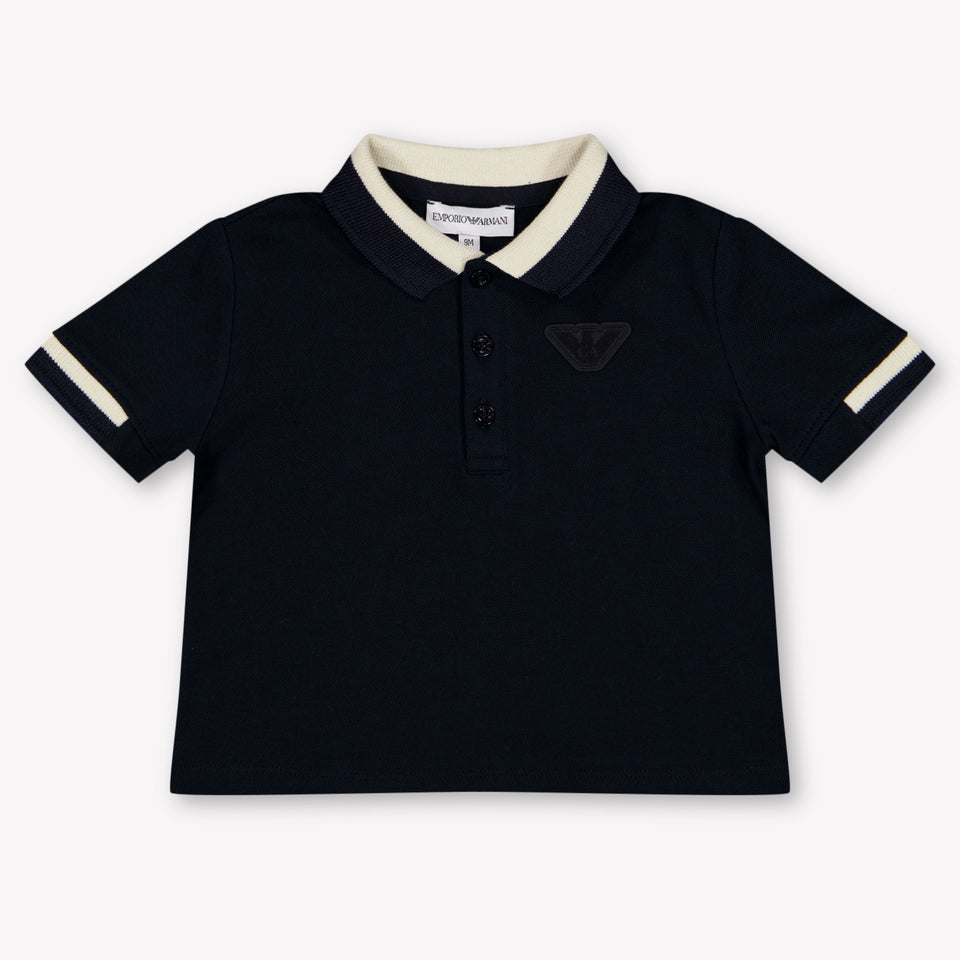Armani Baby Boys Polo In Navy