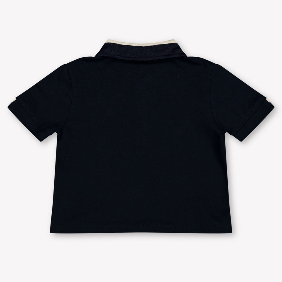 Armani Baby Boys Polo In Navy