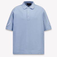 Armani Kids Boys Polo In Light Blue