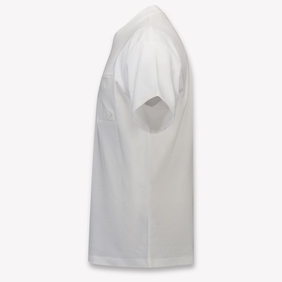 Armani Kinder Jongens T-Shirt In Wit
