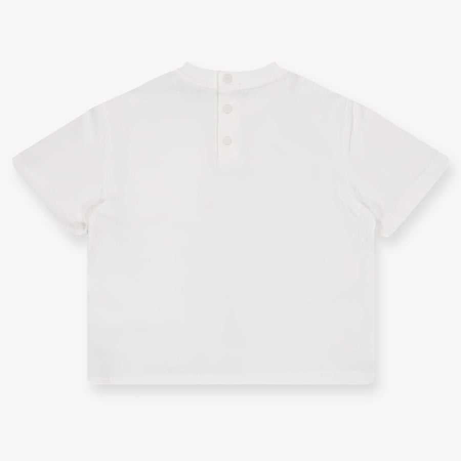 Armani Baby Jongens T-Shirt In Wit