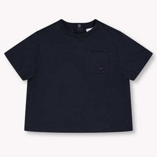 Armani Baby Boys T-Shirt In Navy