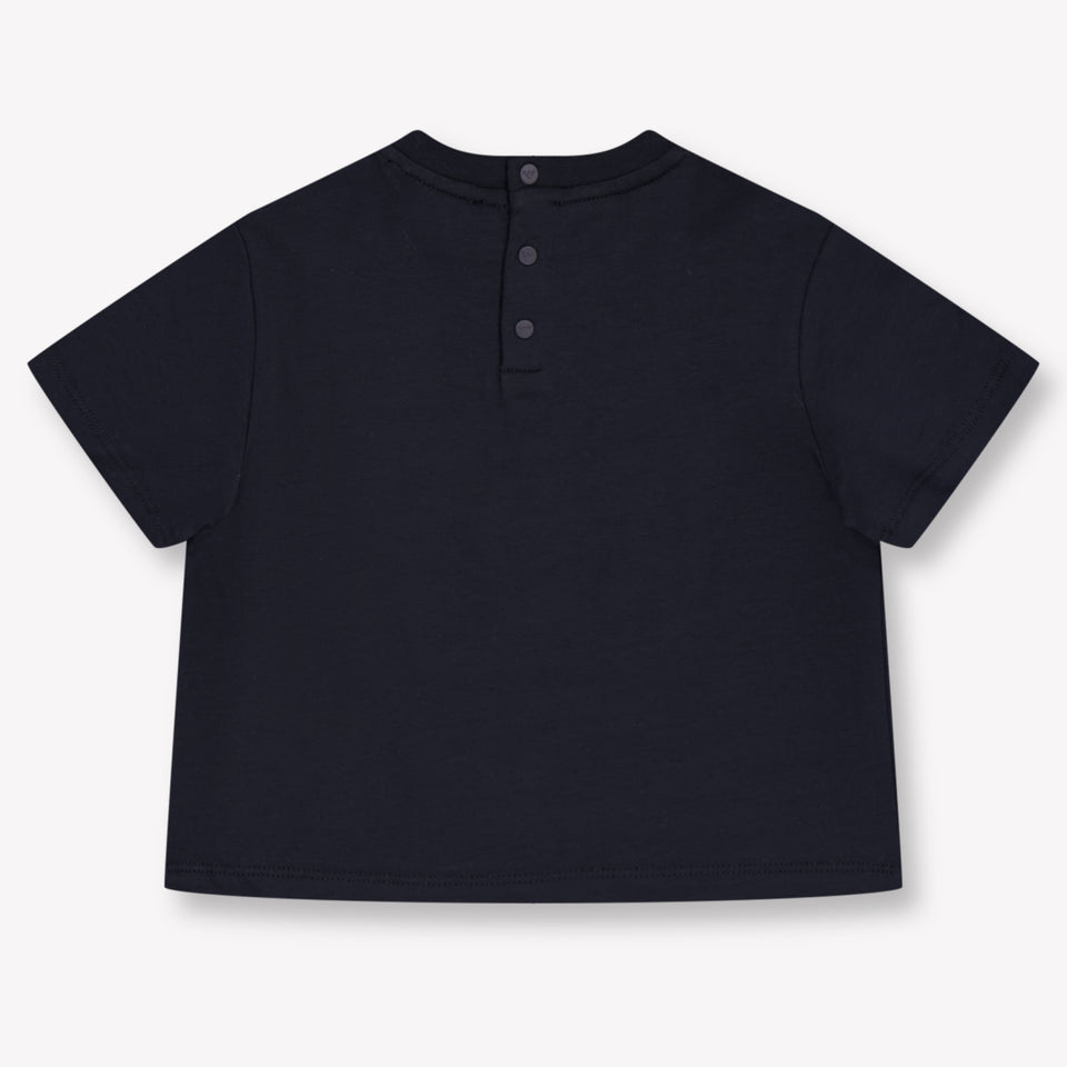 Armani Baby Boys T-Shirt In Navy