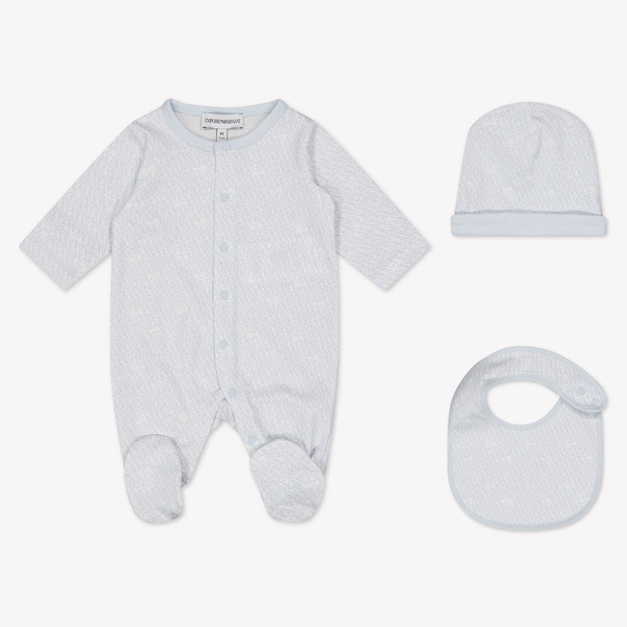 Armani Baby Unisex Boxpakje In Licht Blauw