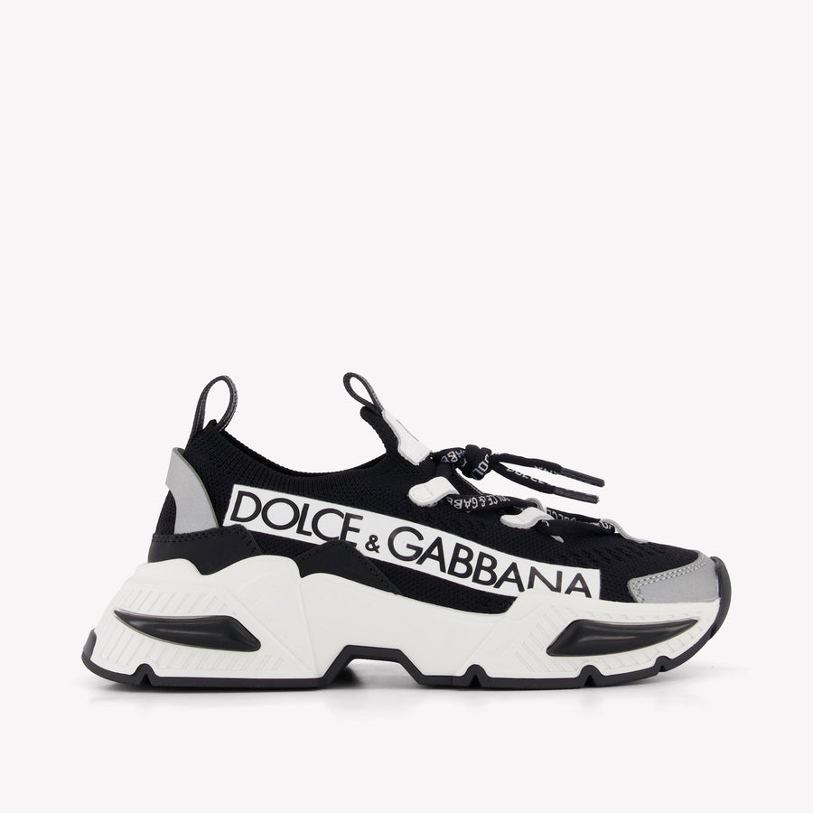 Dolce & Gabbana Unisex Kids Sneakers in Black