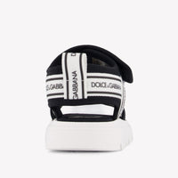 Dolce & Gabbana Unisex Sandals In Black