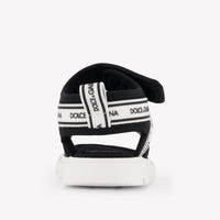 Dolce & Gabbana Boys Sandals In Black