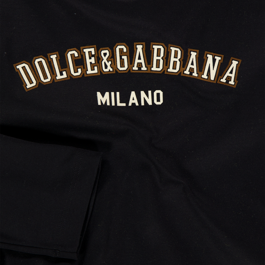 Dolce & Gabbana Kids Girls Dress In Black