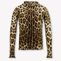 Dolce & Gabbana Kids Girls T-Shirt In Panther