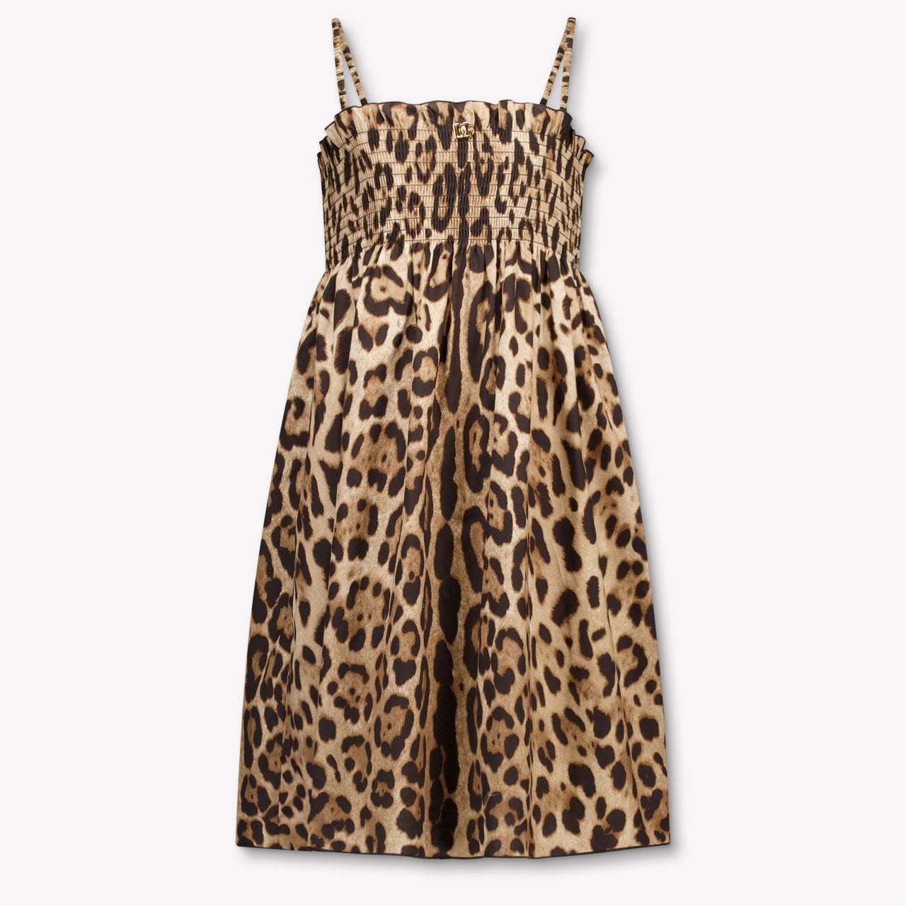 Dolce & Gabbana Kinder Meisjes Jurk In Panter