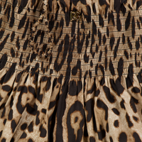 Dolce & Gabbana Kinder Meisjes Jurk In Panter