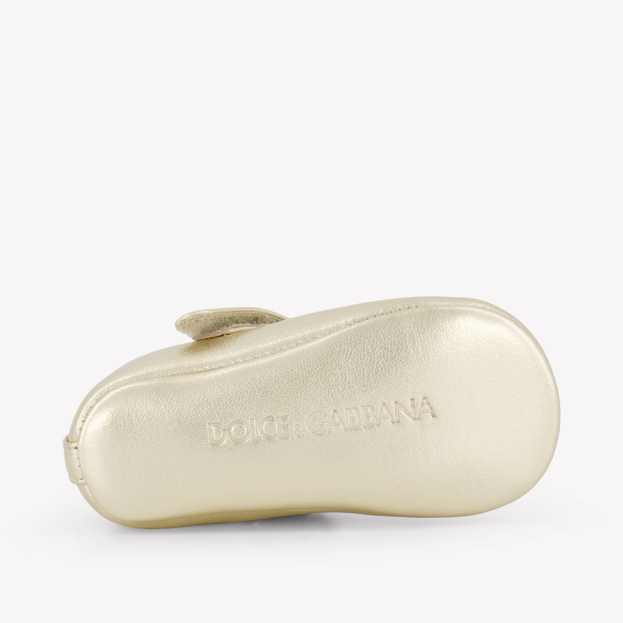 Dolce & Gabbana Baby Meisjes Schoenen In Goud