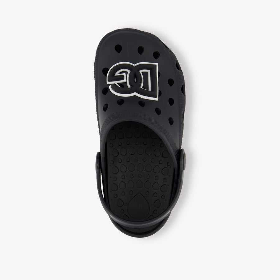 Dolce & Gabbana Unisex Sandalen In Zwart